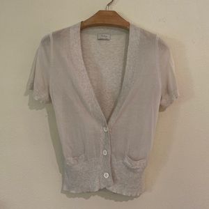 Wrap London short sleeve cardigan.